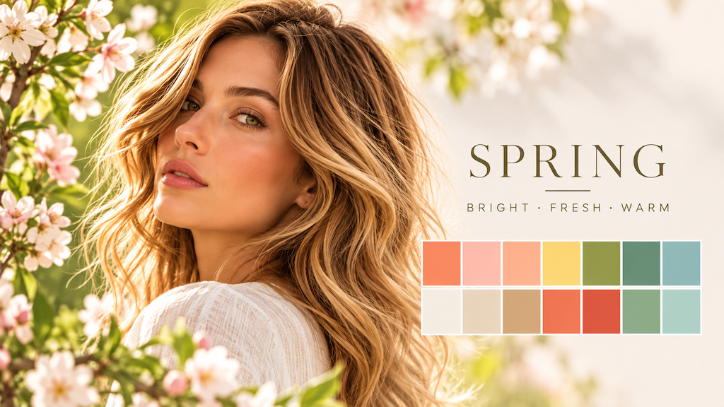 Spring Color Analysis – χρωματική παλέτα Άνοιξης