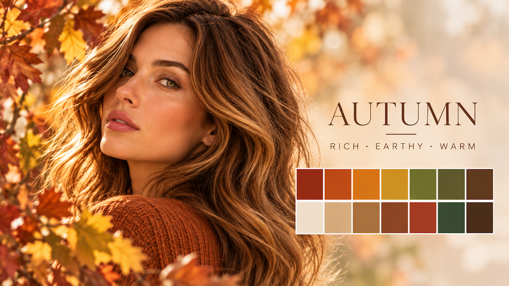 Autumn Color Analysis – χρωματική παλέτα Φθινοπώρου